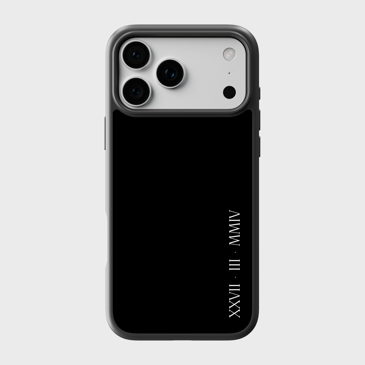 Crafted in aluminium