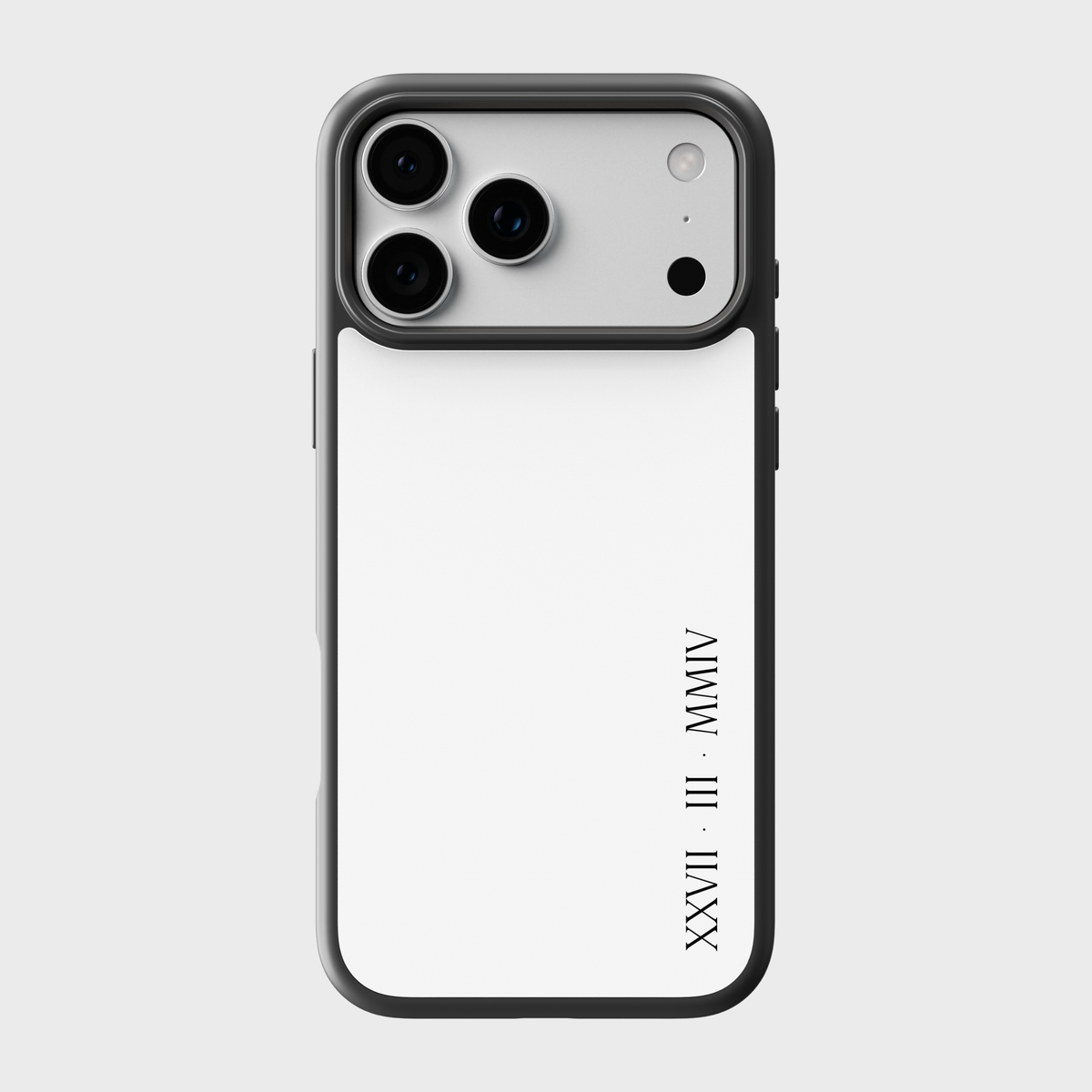 Crafted in aluminium