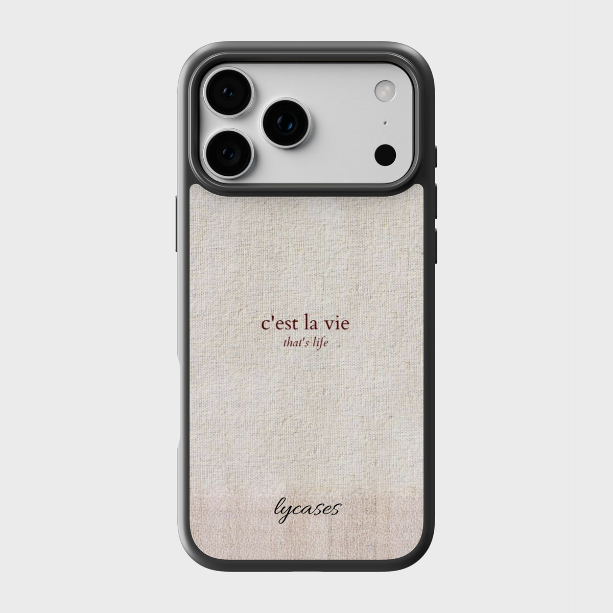 Crafted in aluminium