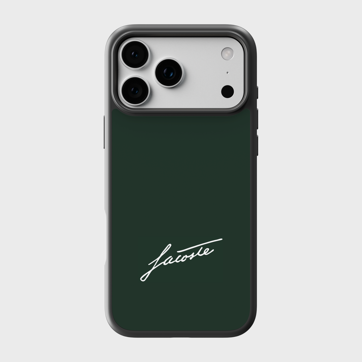 Crafted in aluminium